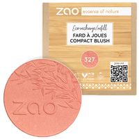 Zao Essence of Nature Refill Compact Blush - Coral Pink
